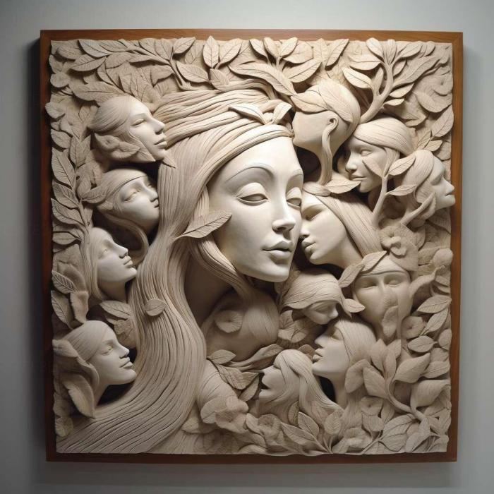 نموذج ثلاثي الأبعاد لآلة CNC 3D Art 